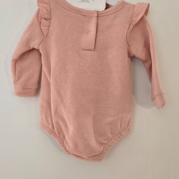 Nicole Miller Bubble Onesie with Pumpkin Print including socks and headband - Picture 6 of 6